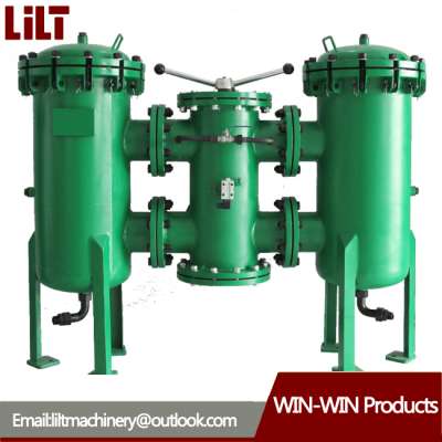 Large Flow Hydraulic Fuel Oil Line Duplex Filter